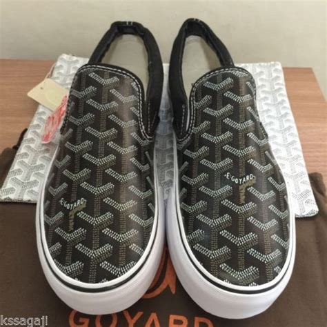 vans x goyard for sale|Vans x Goyard custom design low sneakers blue men 9.5.